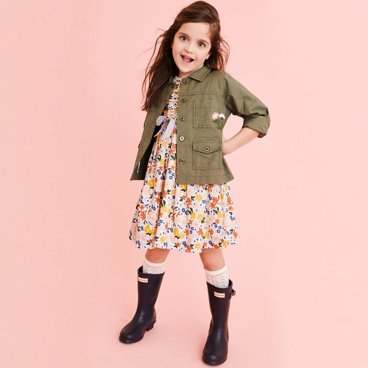 Four Leaf Clover Army Jacket