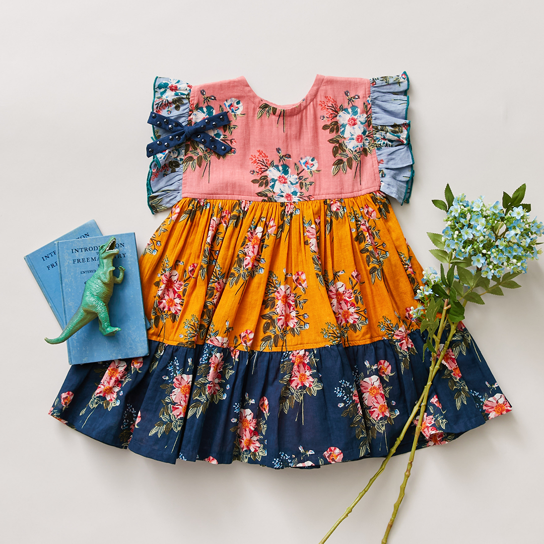 Mixed Franken Florals Kit Dress