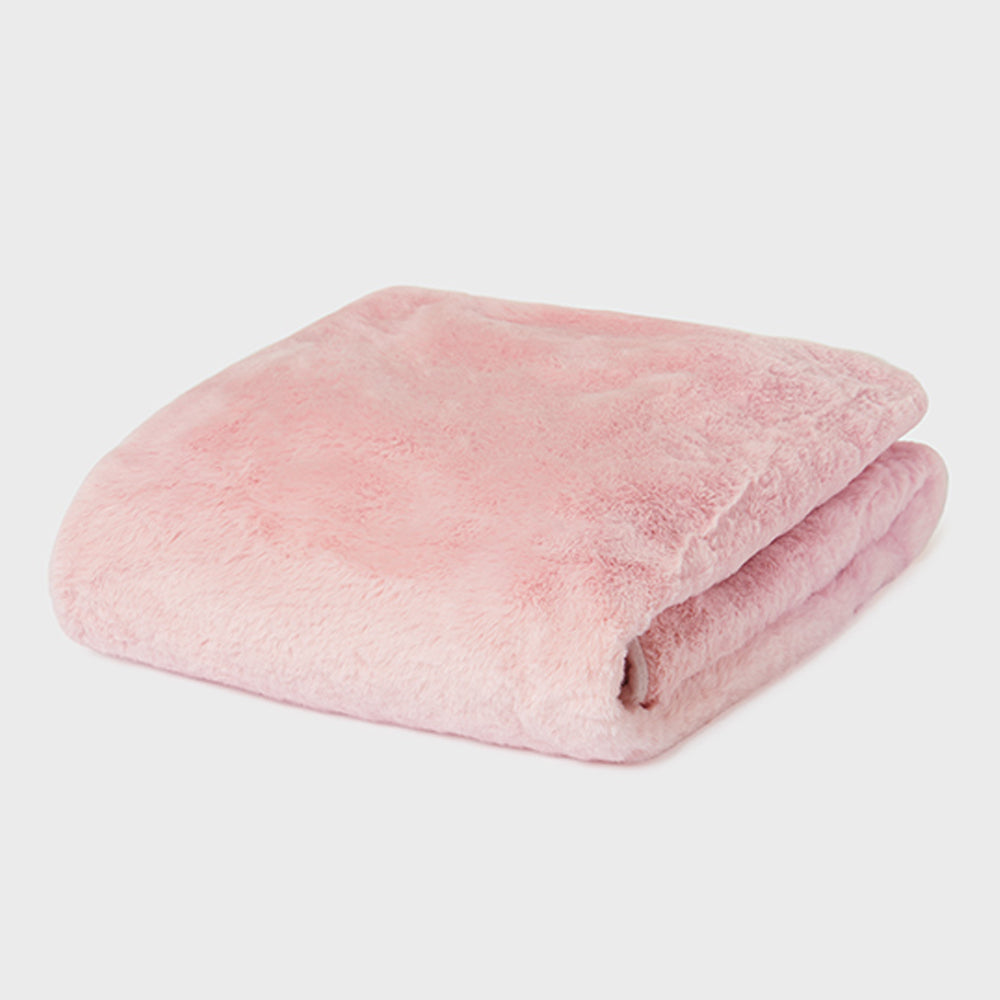 Baby Rose Faux Fur Blanket