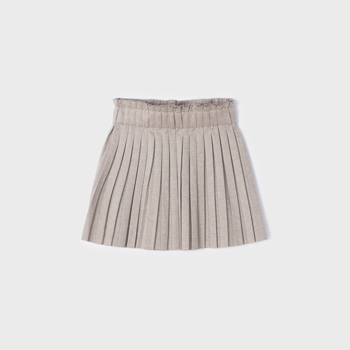 Hazelnut Pleated Skirt