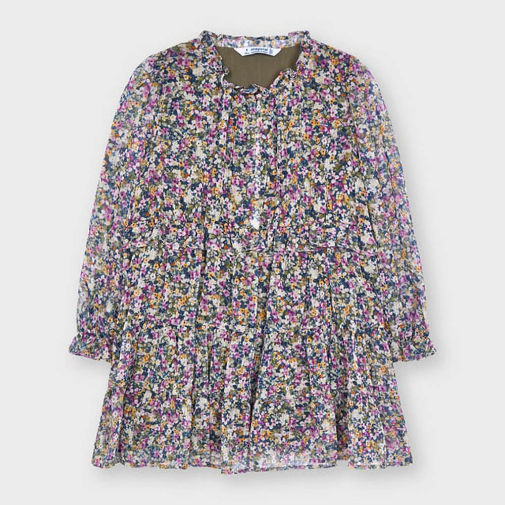 Lilac Floral Dress
