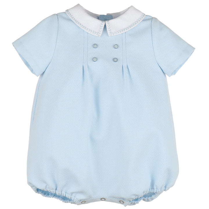 Blue Bubble With Stitching