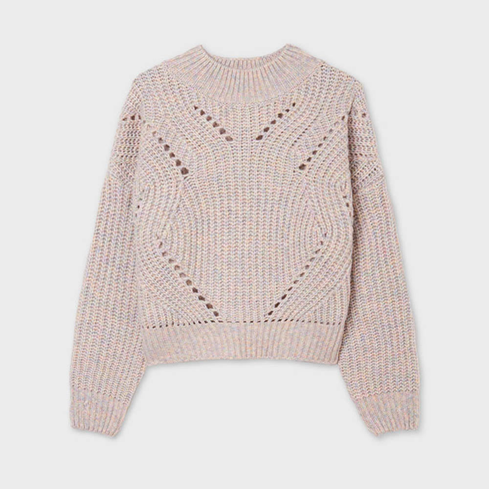 Cream & Multi Sweater