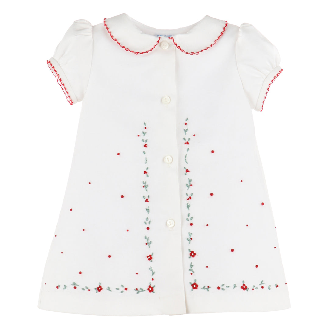 Red & White Holly Jolly Day Gown