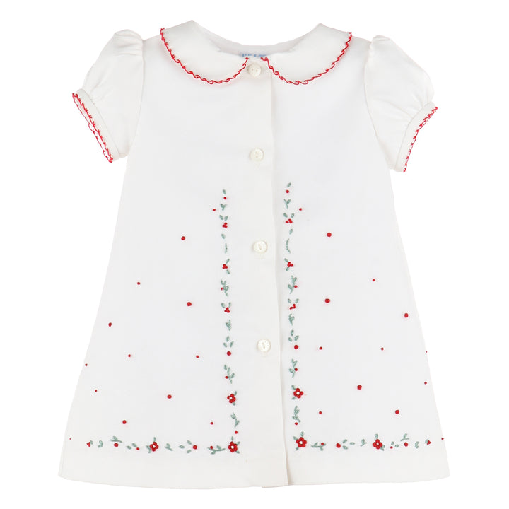 Red & White Holly Jolly Day Gown
