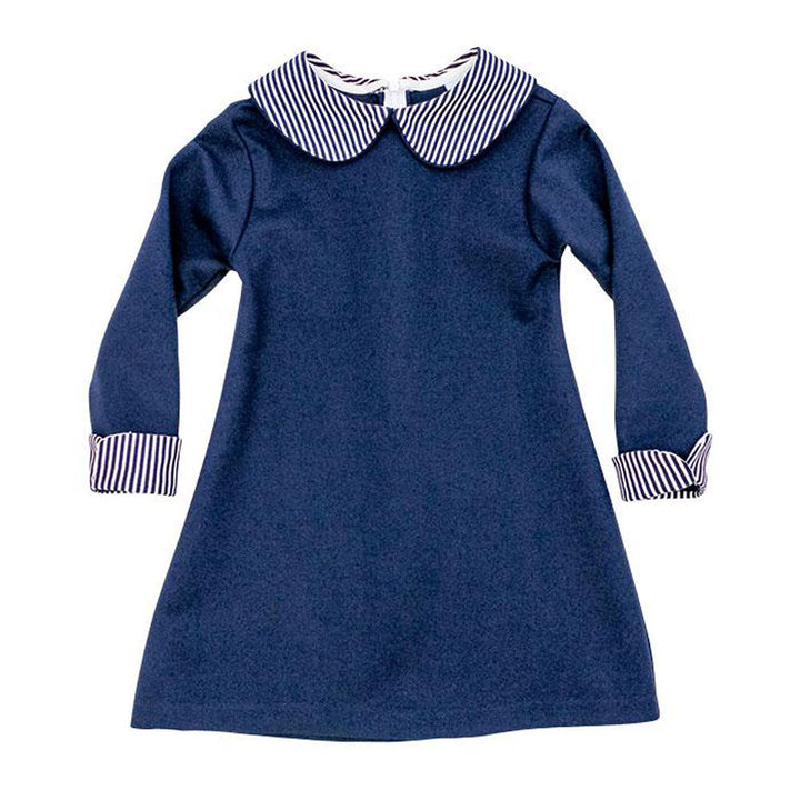 Navy Ponte Knit Dress