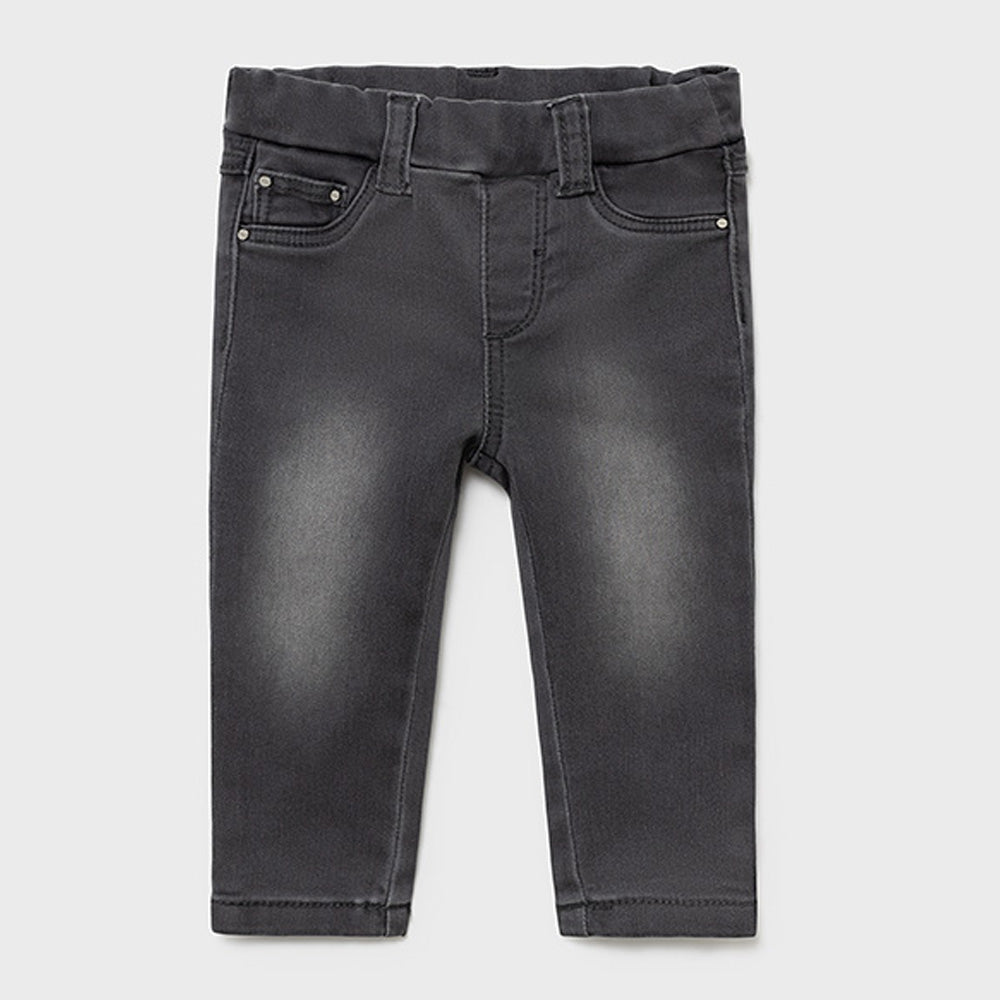 Medium Grey Wash Denim Pant