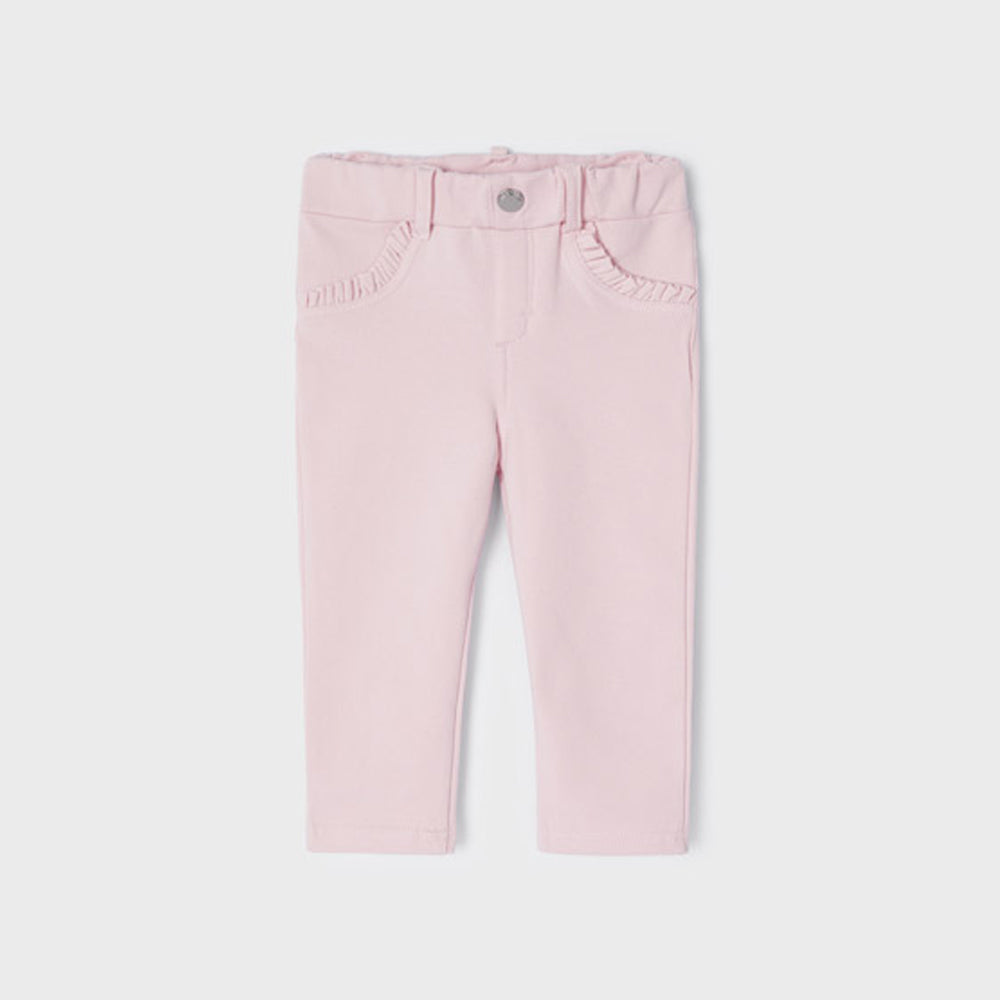 Petal Pink Fleece Long Pants