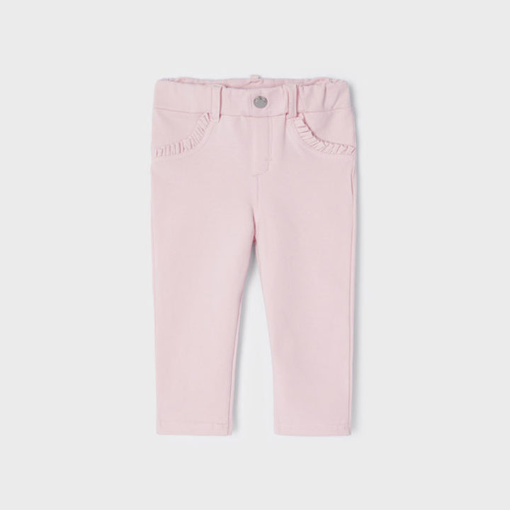 Petal Pink Fleece Long Pants