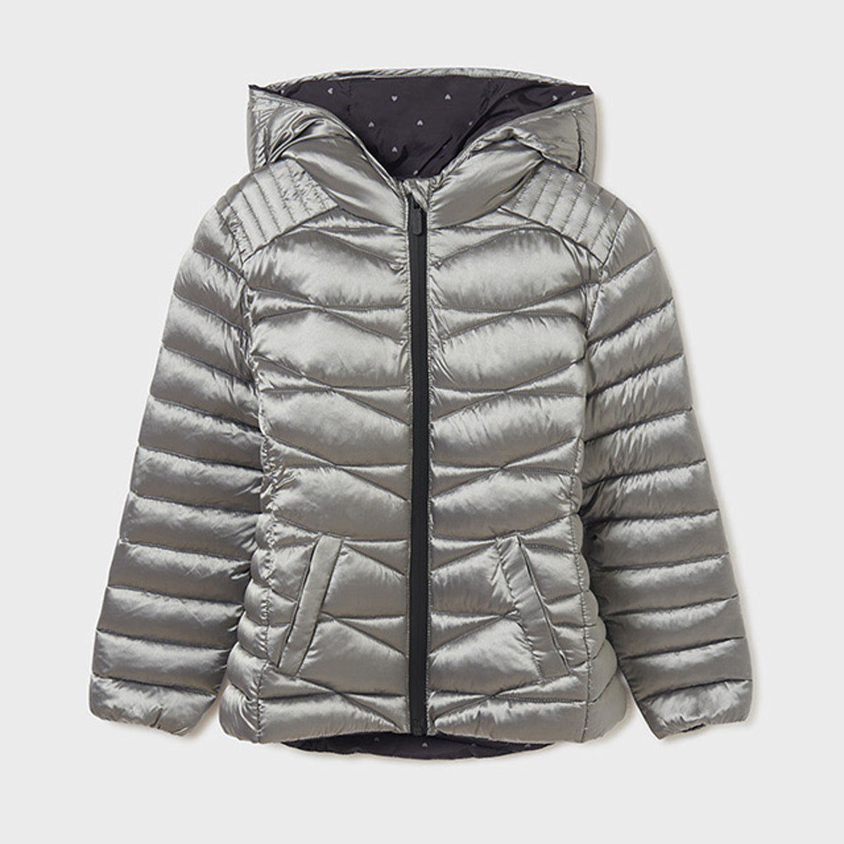 Shadow Grey Soft Quilted Ecofriends Jacket