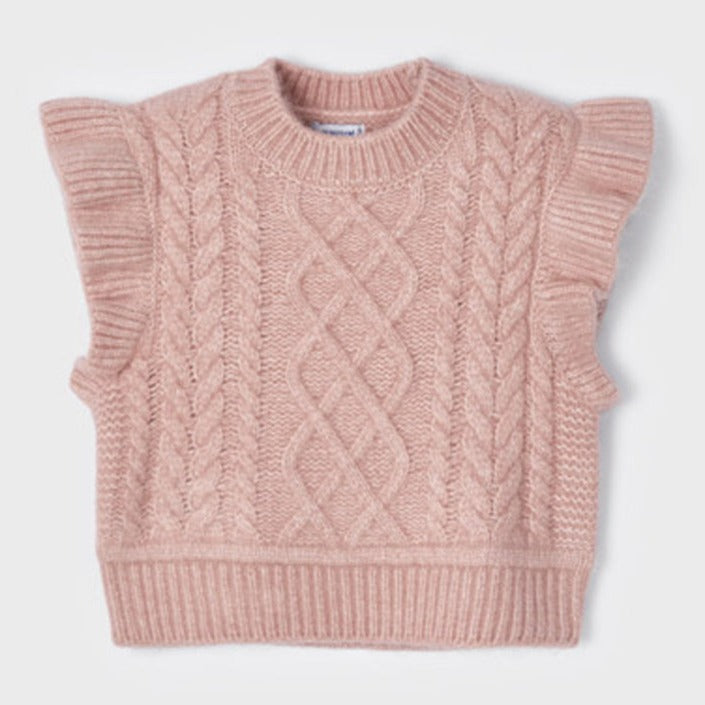 Light Pink Knit Vest