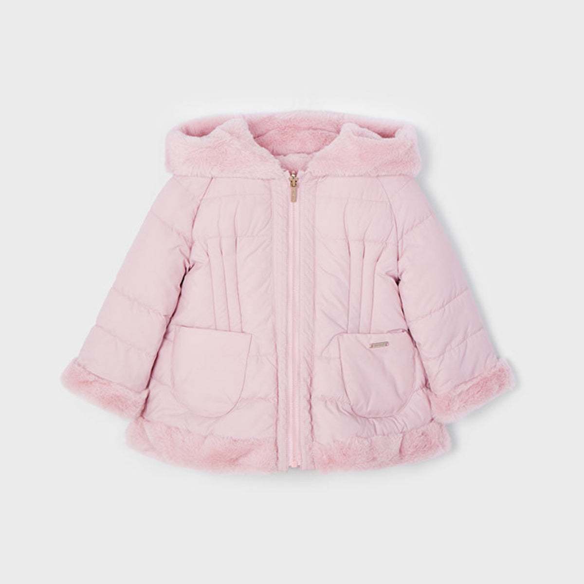 Petal Pink Ecofriends Reversible Faux Fur Jacket