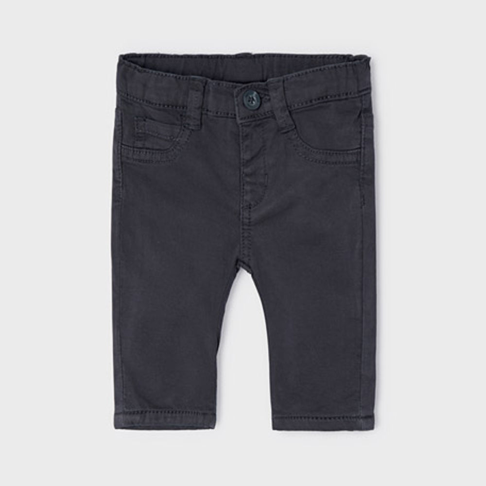 Coal Grey Twill Pant