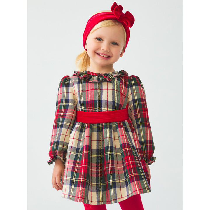 Red Tartan Plaid Dress