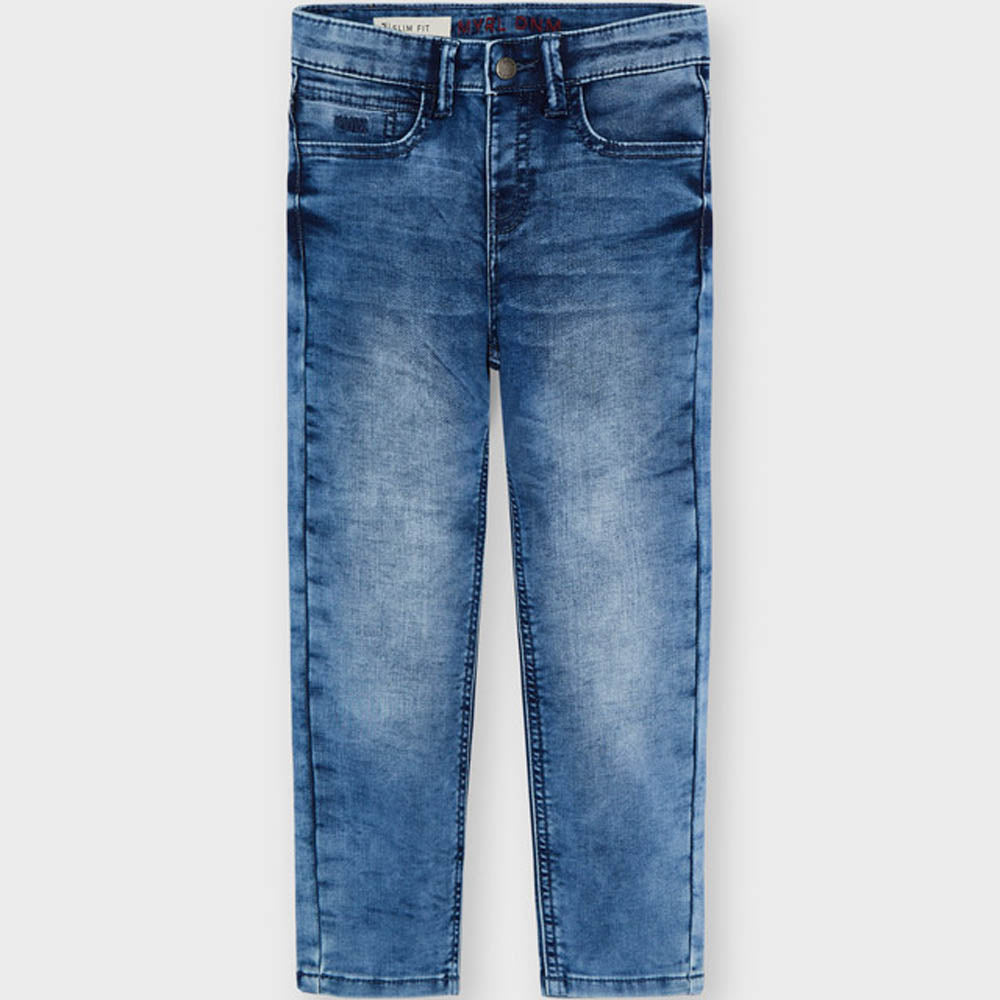 Medium Wash Denim Pant