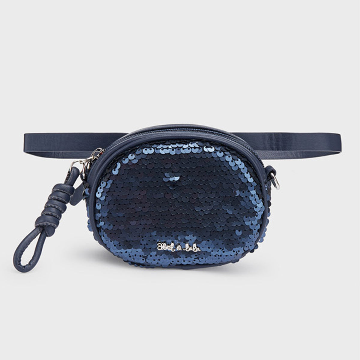 Navy Blue Sequin Fanny Pack/Purse