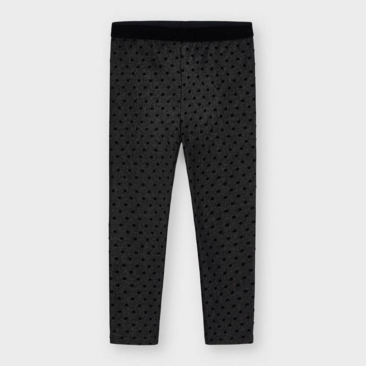 Black Polka Dot Leggings