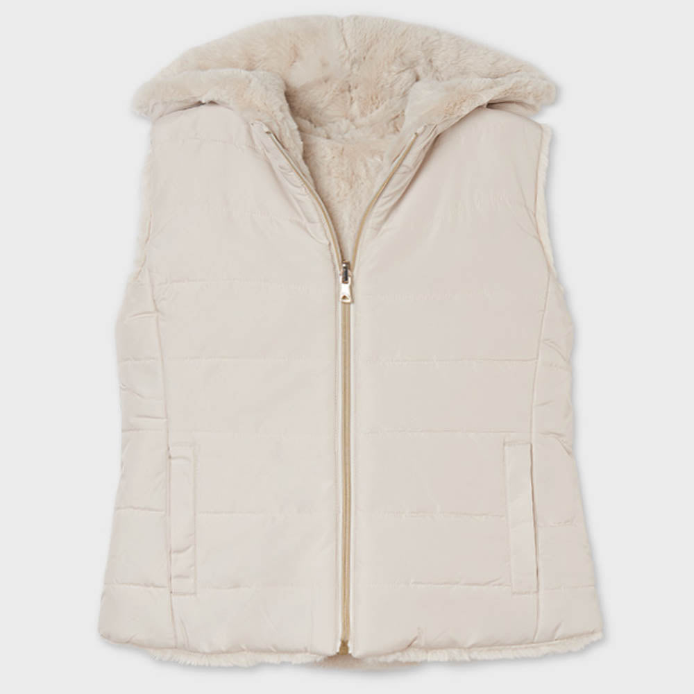 Beige Reversible Vest