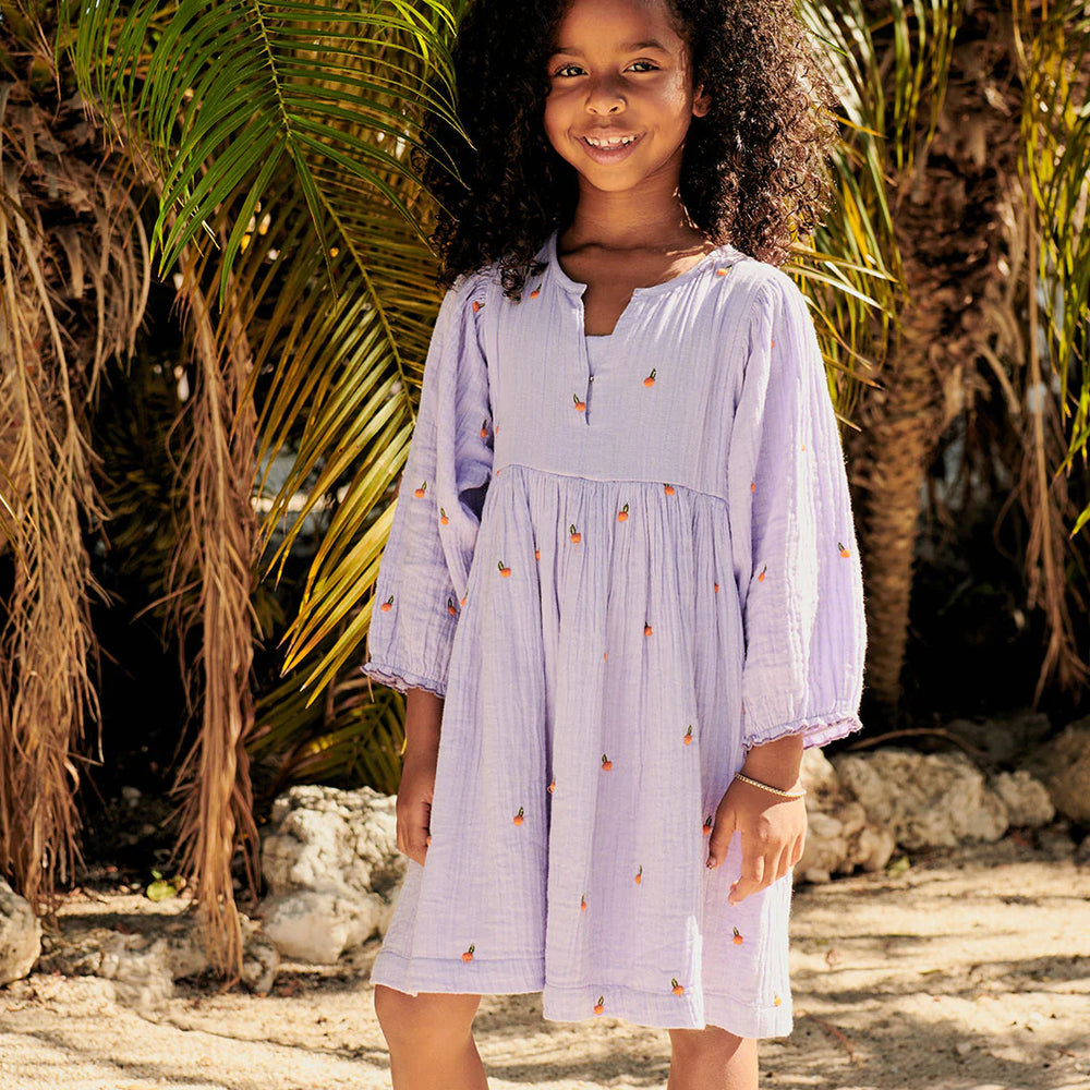 Lavender Oranges Girls Ava Bella Dress