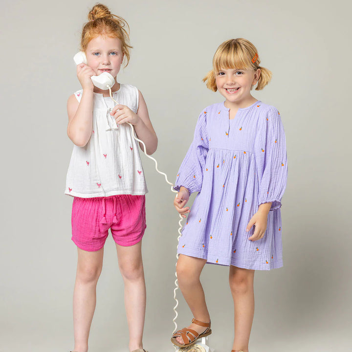 Lavender Oranges Girls Ava Bella Dress