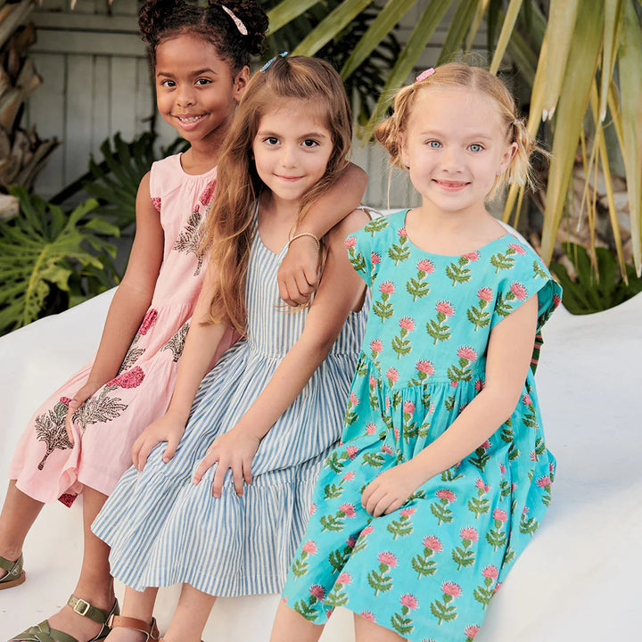 Blue Cornflower Girls Gracie Dress