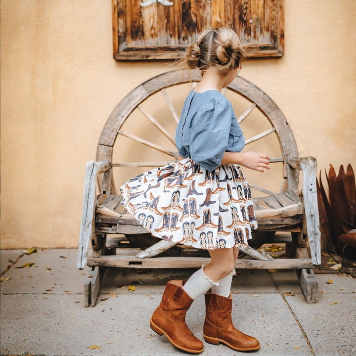 Cowboy Boots Girls Gianna Skirt