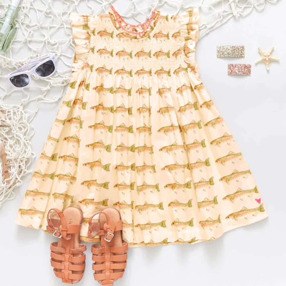 Rainbow Trout Girls Stevie Dress