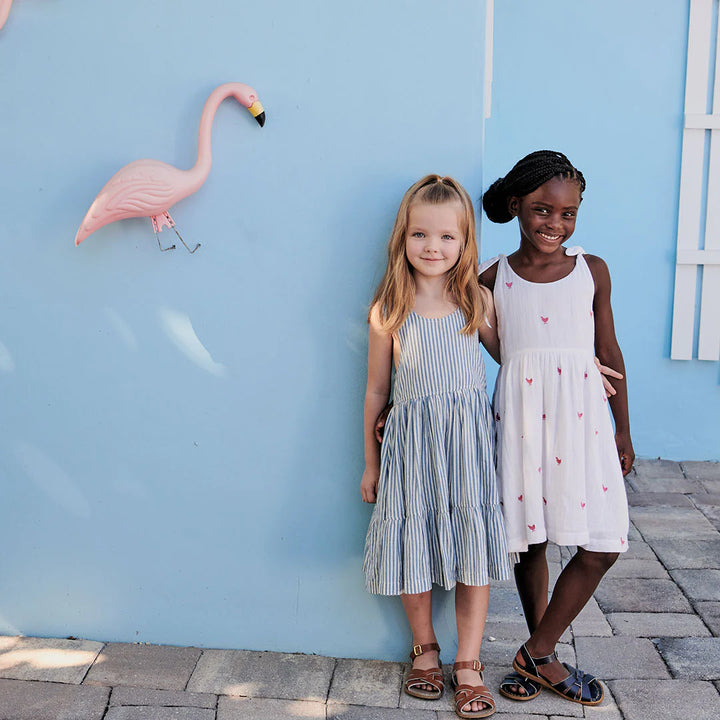 Pink Chickens Girls Taylor Dress