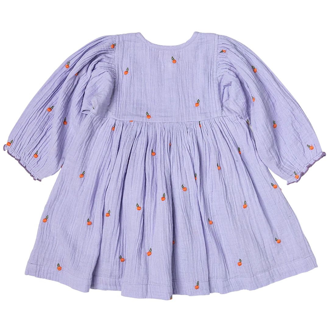 Lavender Oranges Girls Ava Bella Dress