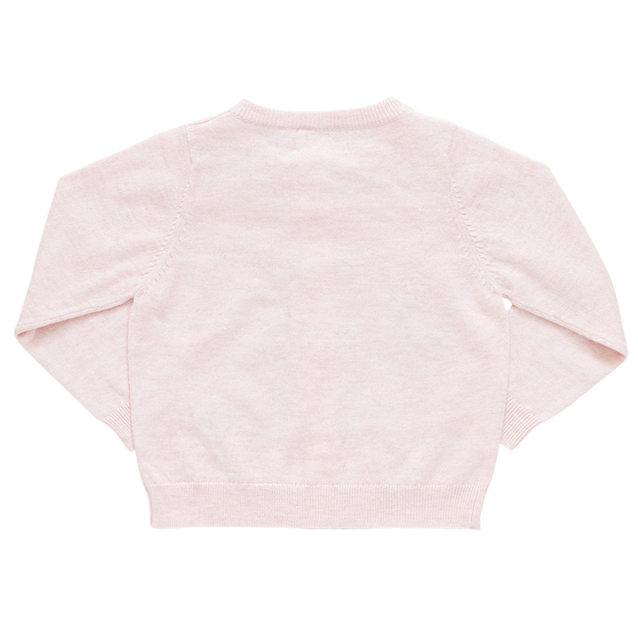 Light Pink Girls Rabbit Sweater