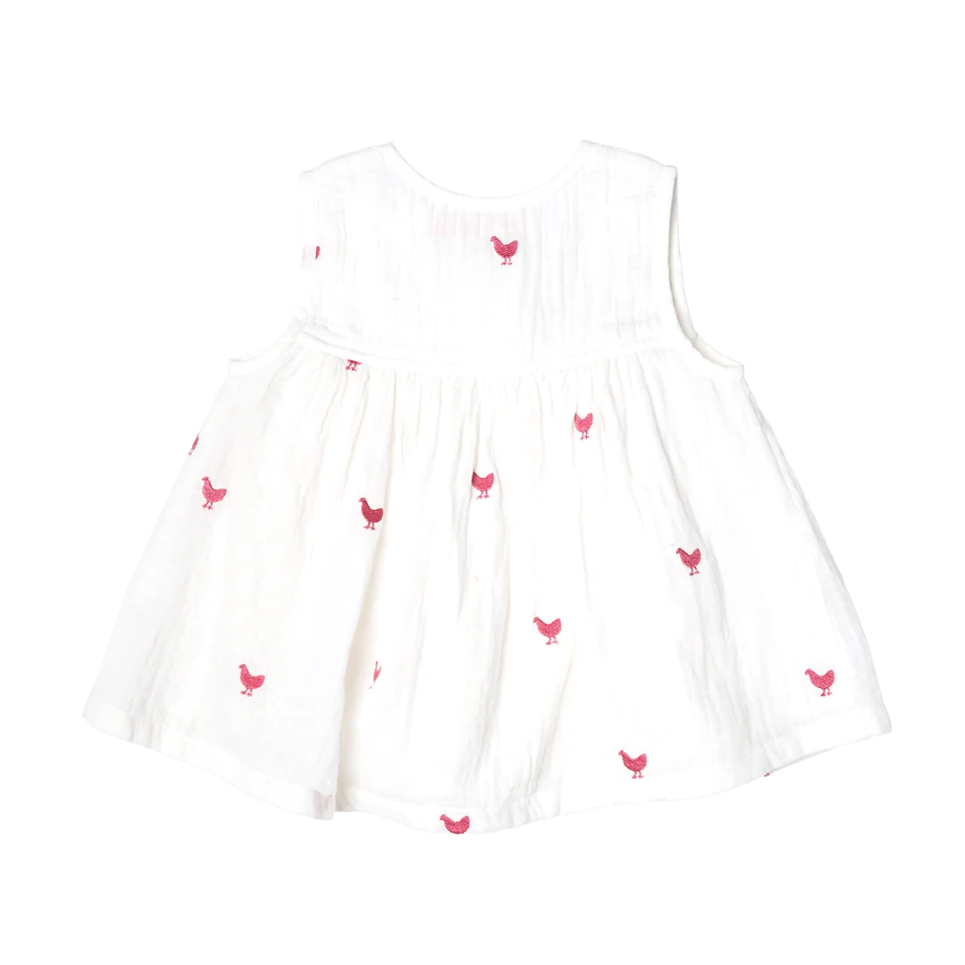 Pink Chickens Girls Jade Top