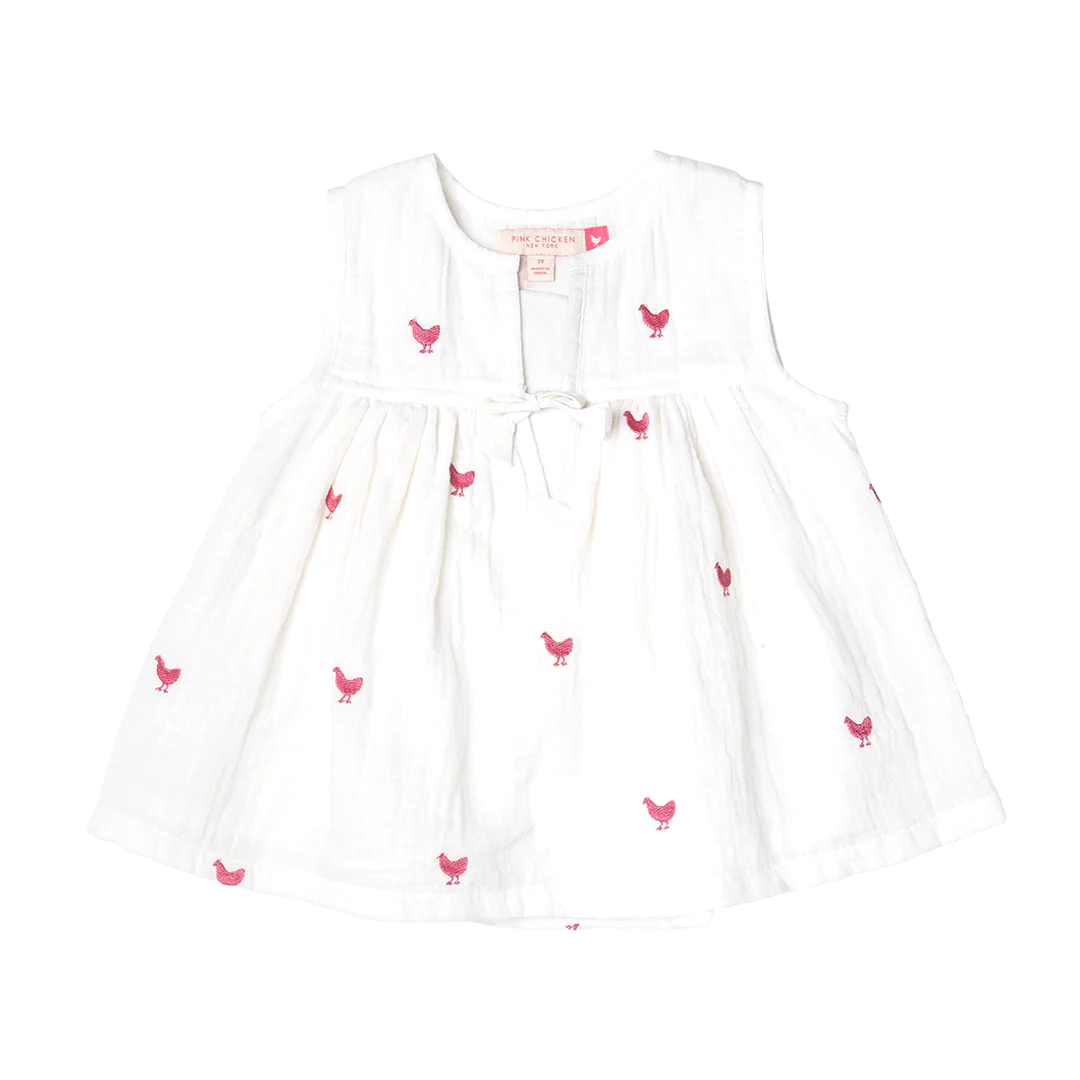 Pink Chickens Girls Jade Top