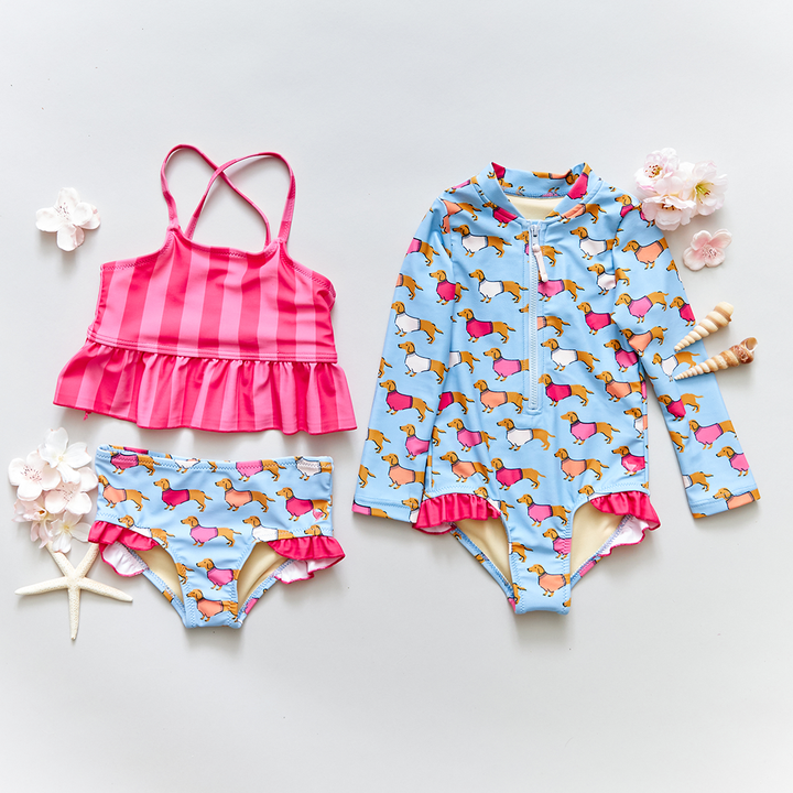 Paradise Pink Stripe Joy Tankini