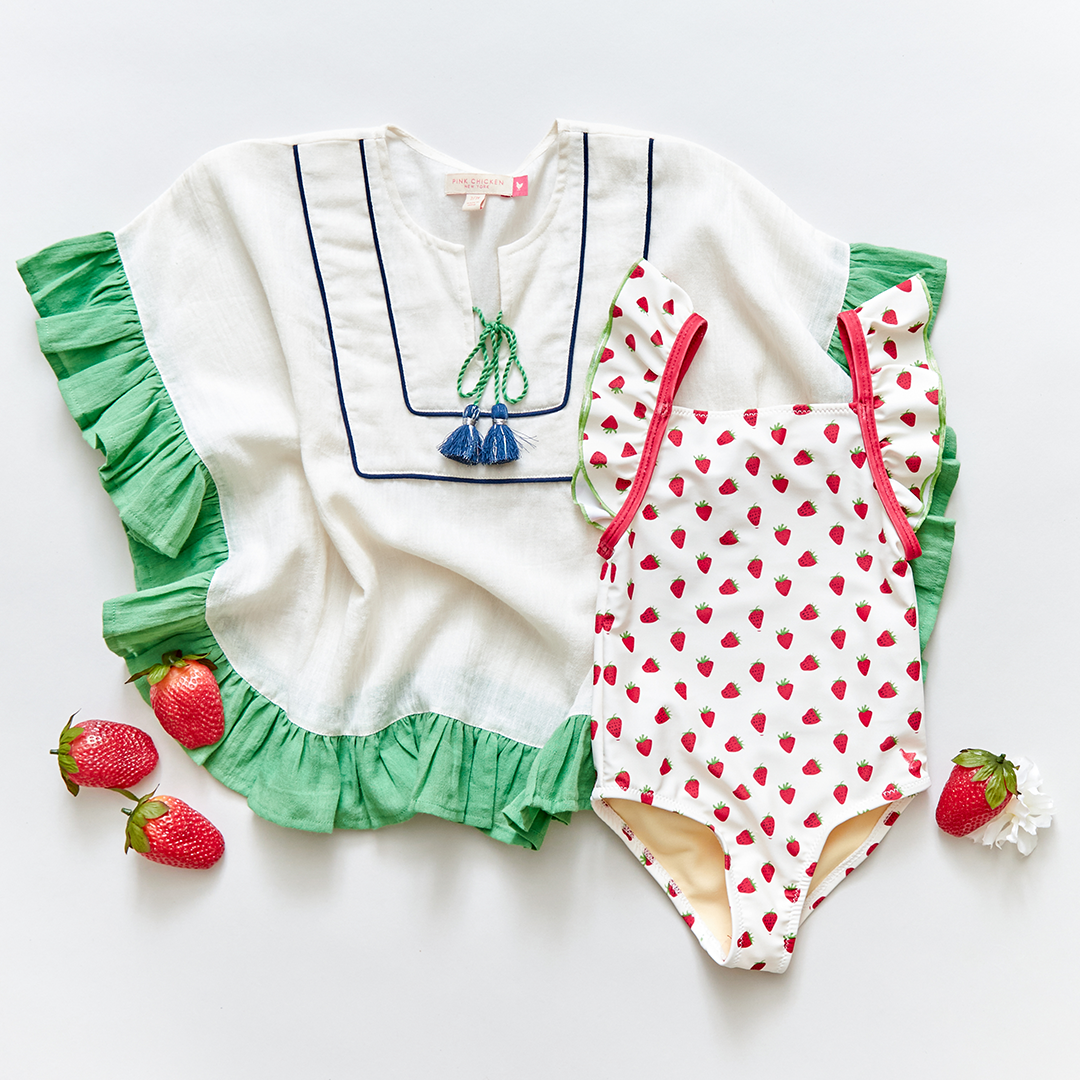 Mini Strawberries Ailee Suit