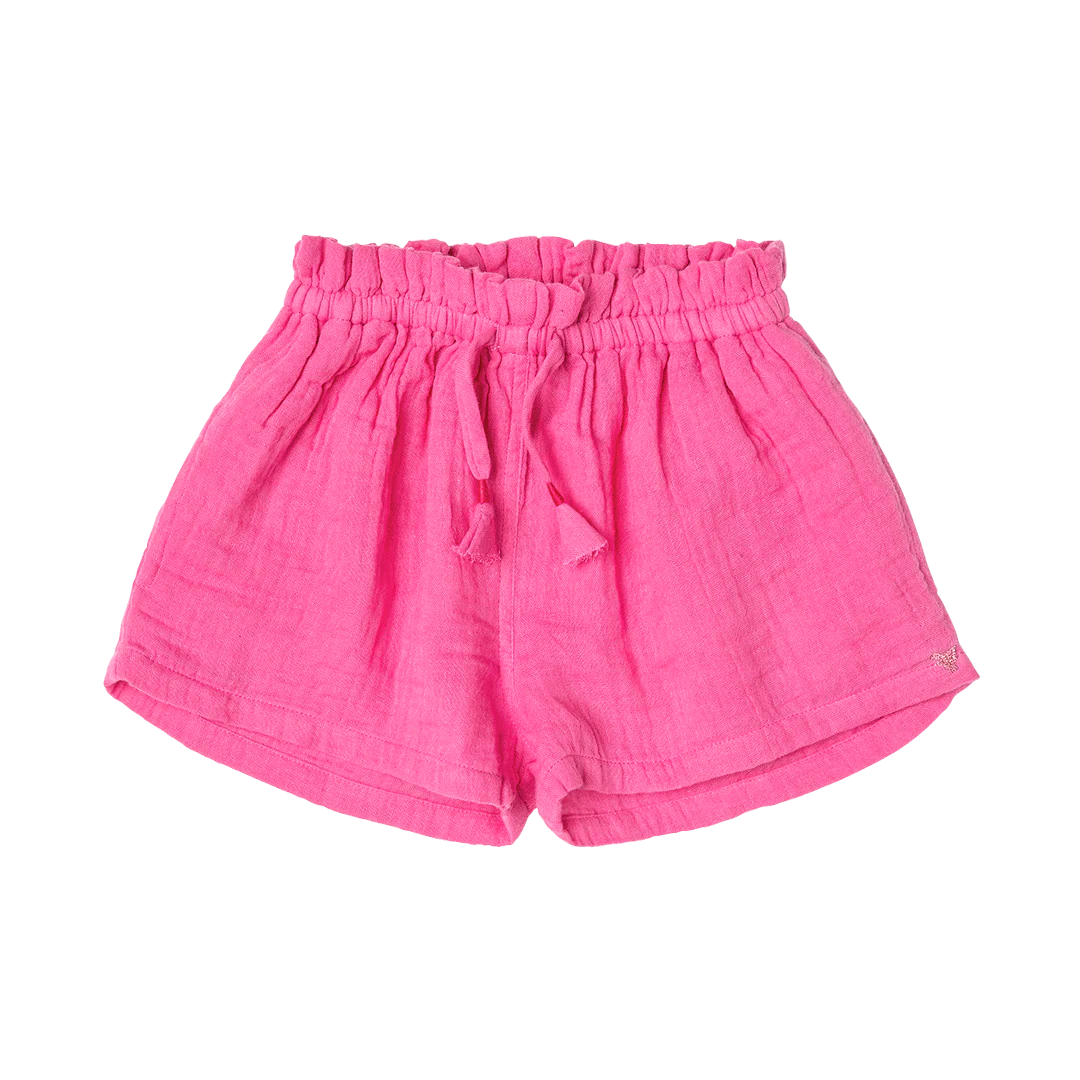 Hot Pink Girls Theodore Short