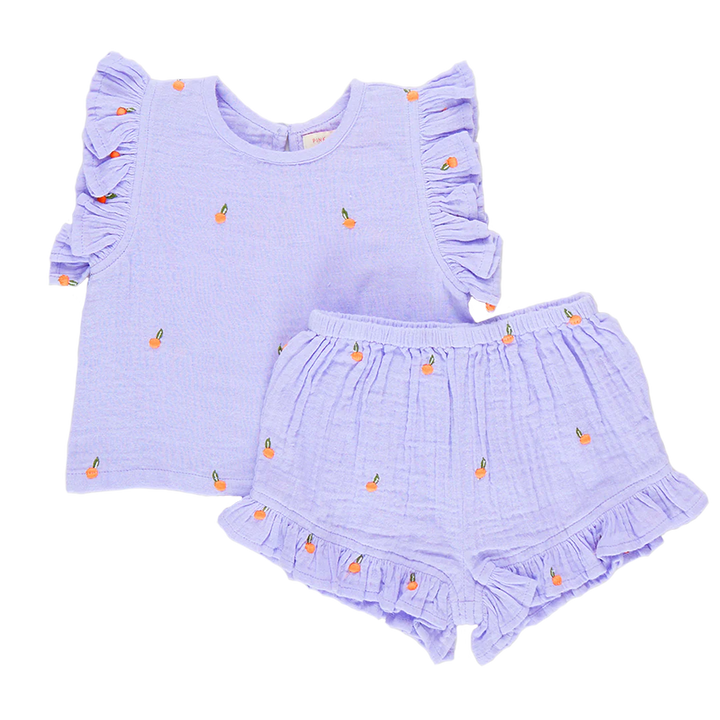 Lavender Oranges Baby & Girls Roey 2-Piece Set
