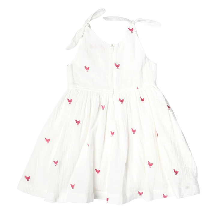 Pink Chickens Girls Taylor Dress