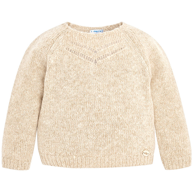 Gold Fleck Knitted Sweater