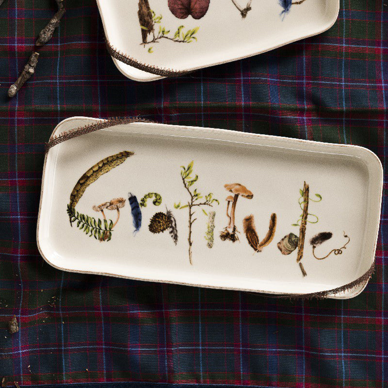 Forest Walk 7.5" Gift Tray Gratitude