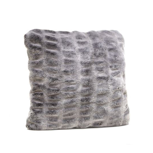 Glacier Grey Mink Couture Collection Pillow