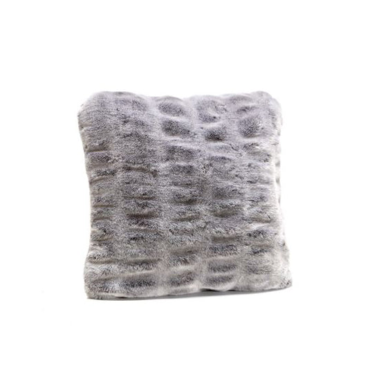 Glacier Grey Mink Couture Collection Pillow
