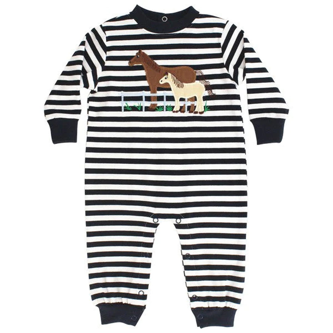 Horse Knit Romper