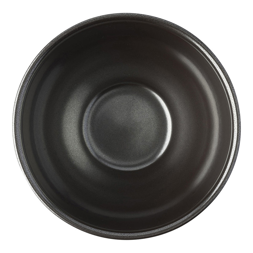 Pewter Stoneware Cereal/Ice Cream Bowl