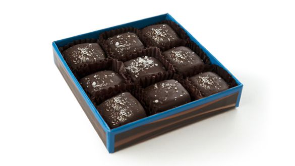Dark Chocolate Sea Salt Caramels
