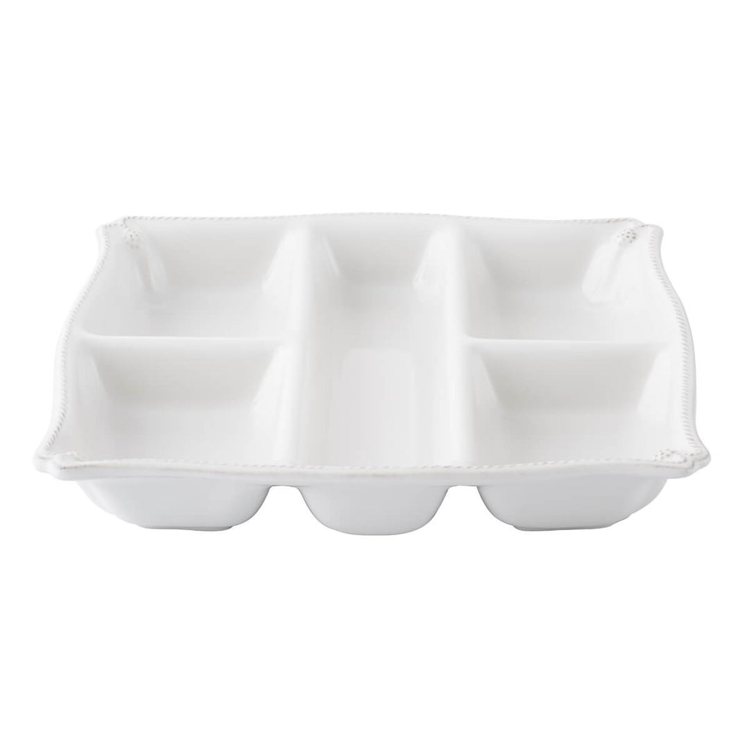 Berry & Thread Appetizer Platter - Whitewash