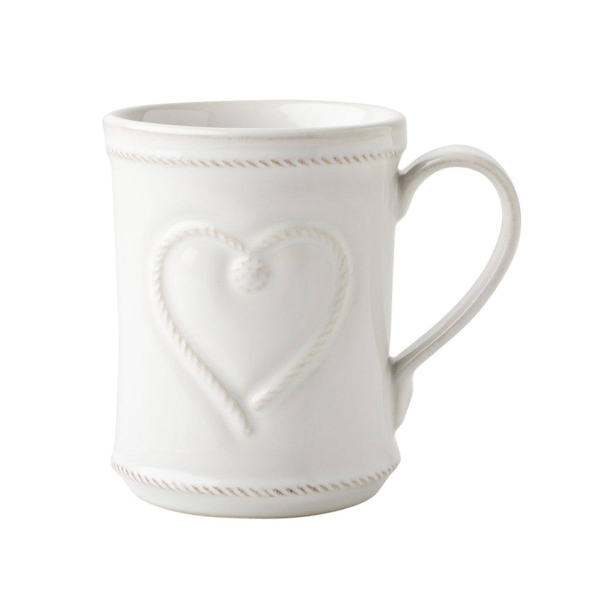 Berry & Thread Whitewash Cupfull of Love Mug