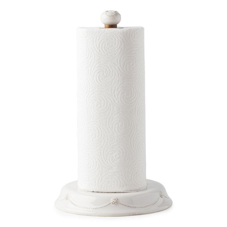 Berry & Thread Whitewash Paper Towel Holder