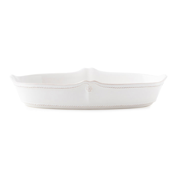 Berry & Thread 12" Oblong Server - Whitewash