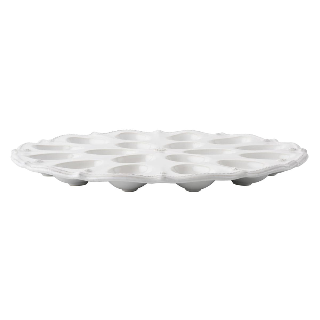 Berry & Thread 13" Deviled Egg Platter - Whitewash