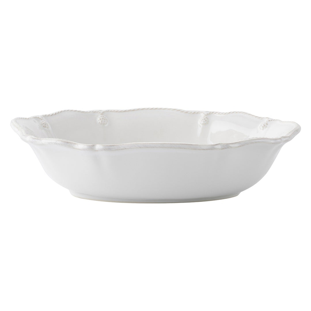 Berry & Thread 12" Oval Serving Bowl - Whitewash